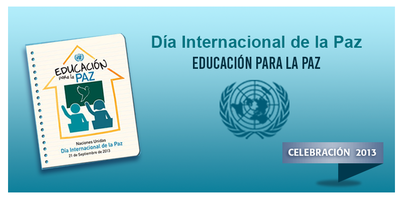 2013 - Educación para la paz